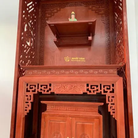 Bàn thờ đứng chung cư mẫu hiện đại - BD1004