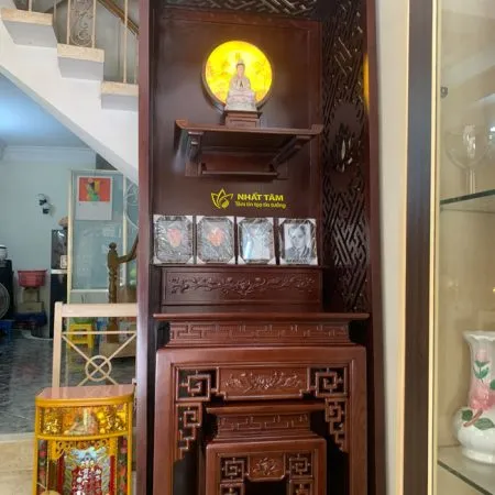 Bàn thờ đứng chung cư mẫu hiện đại - BD1004