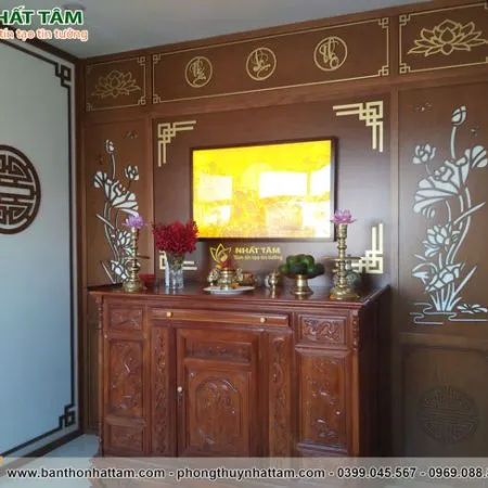Tủ thờ đẹp truyền thống giá rẻ - BD1006