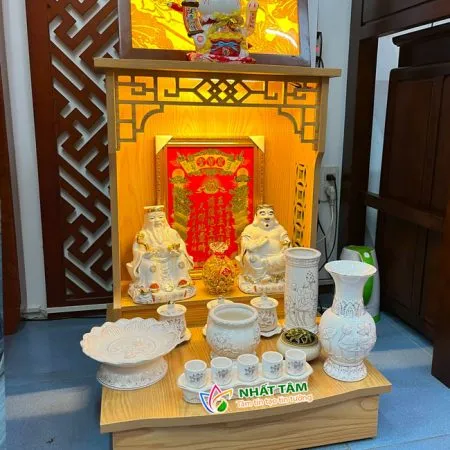Bàn thờ thần tài ông địa hiện đại - BTTT3003