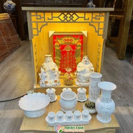 Bàn thờ thần tài ông địa hiện đại - BTTT3003