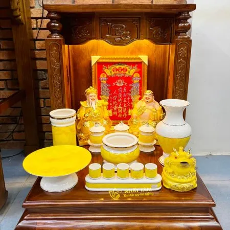 Bàn thờ ông địa thần tài phúc lộc thọ - BTTT3002