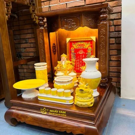 Bàn thờ ông địa thần tài phúc lộc thọ - BTTT3002
