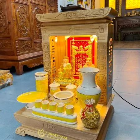 Bàn thờ thần tài thổ địa mẫu mới - BTTT3006
