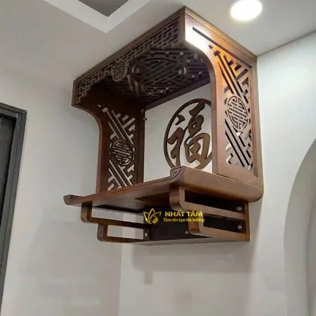 Trang thờ chữ Phúc treo tường - BTT5005