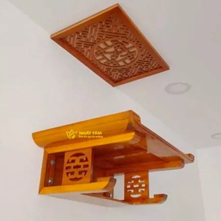 Trang thờ chung cư gỗ Mít - BTT5011