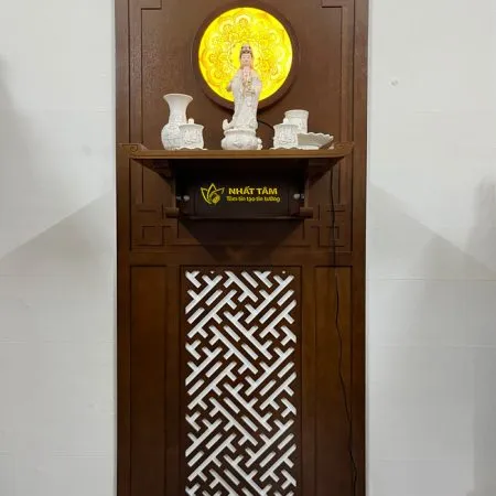 Tranh trúc chỉ Mandala tròn mẫu - TTC2015