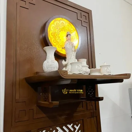 Tranh trúc chỉ Mandala tròn mẫu - TTC2015