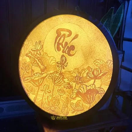 Tranh trúc chỉ chữ Phúc - TCC2017