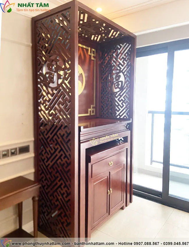 Bàn thờ chung cư hiện đại - BD1033