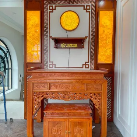 Bàn thờ Gia tiên mẫu ngũ phúc - BD1031