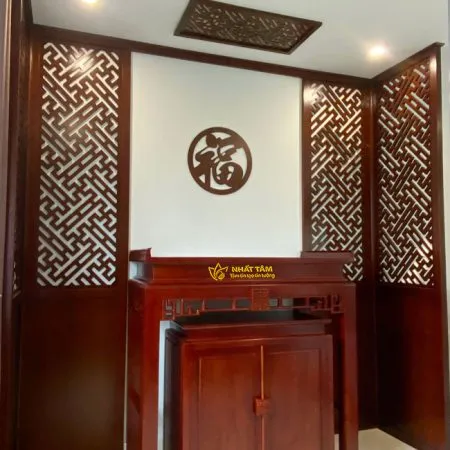 Bàn thờ đứng đơn giản và hiện đại - BD1032